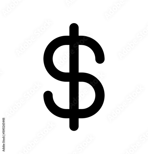  dollar sign, dollar sign icons, dollar sign   icon editable stroke outline icon isolated on white background flat vector illustration. Pixel perfect. 64 x 64.
