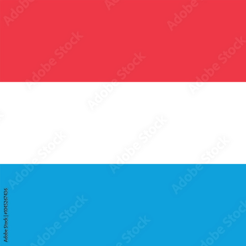 Square shaped national flag of the European country of LUXEMBOURG Free Download Square shaped national flag of the European country of LUXEMBOURG - GFXLoad