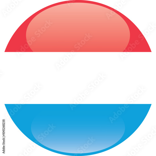 Sphere shaped national flag of the European country of LUXEMBOURG Free Download Sphere shaped national flag of the European country of LUXEMBOURG - GFXLoad
