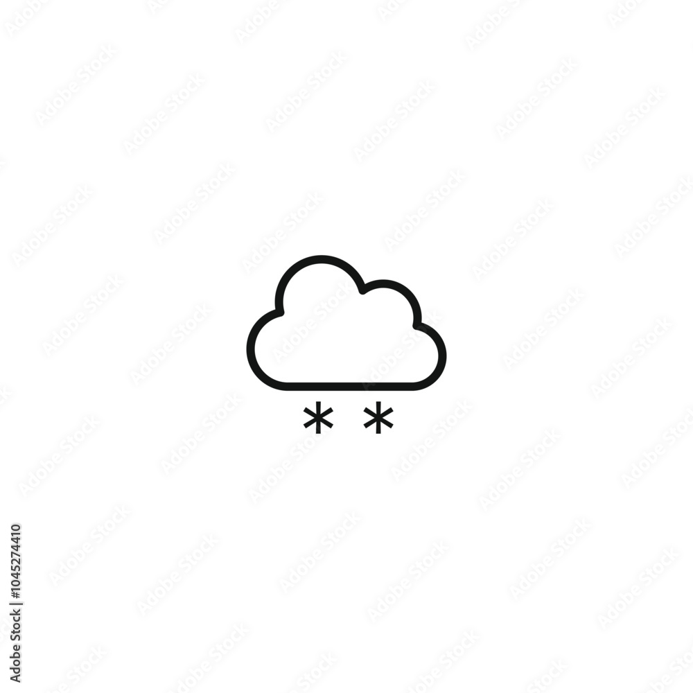 Weather icon. Weather icon set. Linear style. Weather icon. Weather icon set. Linear style.