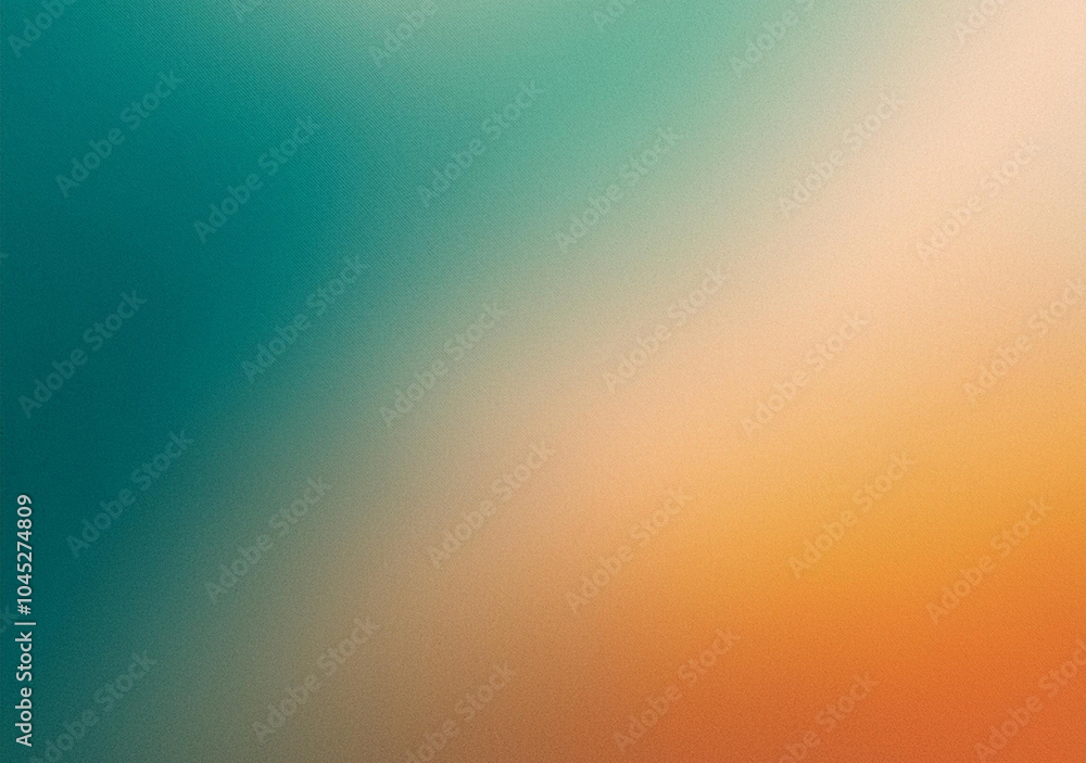Teal green orange beige grainy gradient background noise texture grunge retro poster banner header backdrop design Teal green orange beige grainy gradient background noise texture grunge retro poster banner header backdrop design