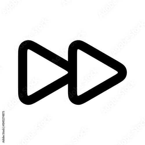 next,next icons, next   icon editable stroke outline icon isolated on white background flat vector illustration. Pixel perfect. 64 x 64.