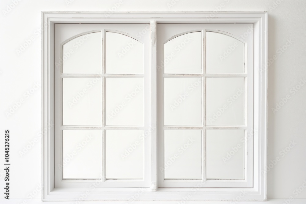 Design window white white background architecture. Design window white white background architecture.
