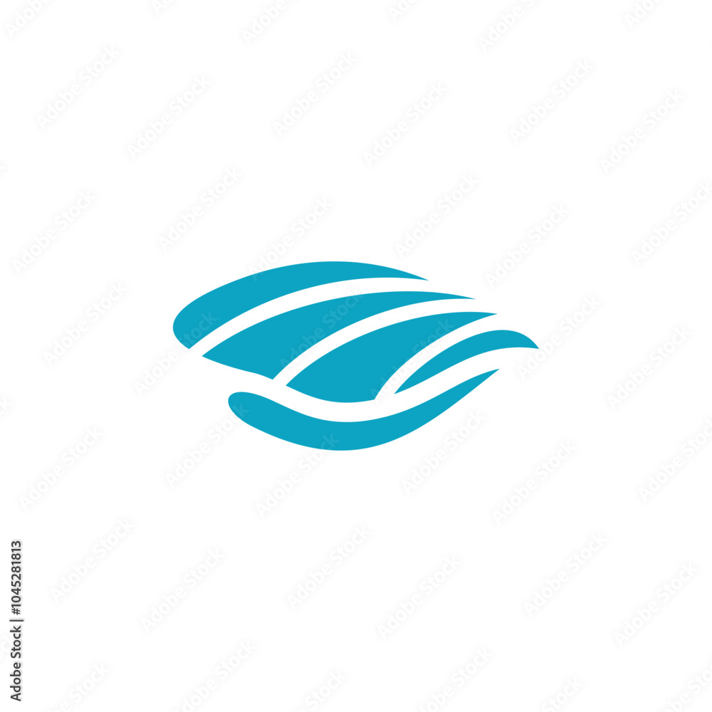 Sea shell logo inspiration. simple calm pearl shell icons Vector illustration. Shell vector icon Sea shell logo inspiration. simple calm pearl shell icons Vector illustration. Shell vector icon