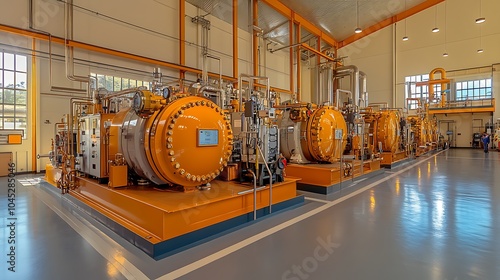 Reboilers
Reboilers provide heat to distillation columns to help separate components of the gas by boiling. photo