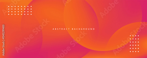 abstract  orange pink gradient background design template