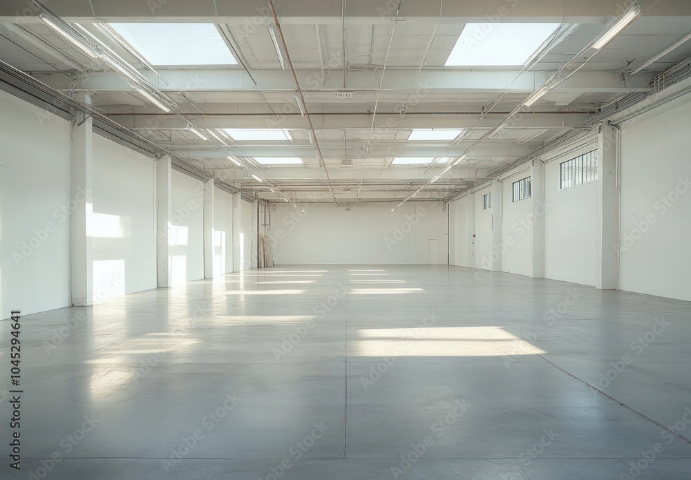 Spacious Industrial Warehouse With Natural Light and Open Space Spacious Industrial Warehouse With Natural Light and Open Space