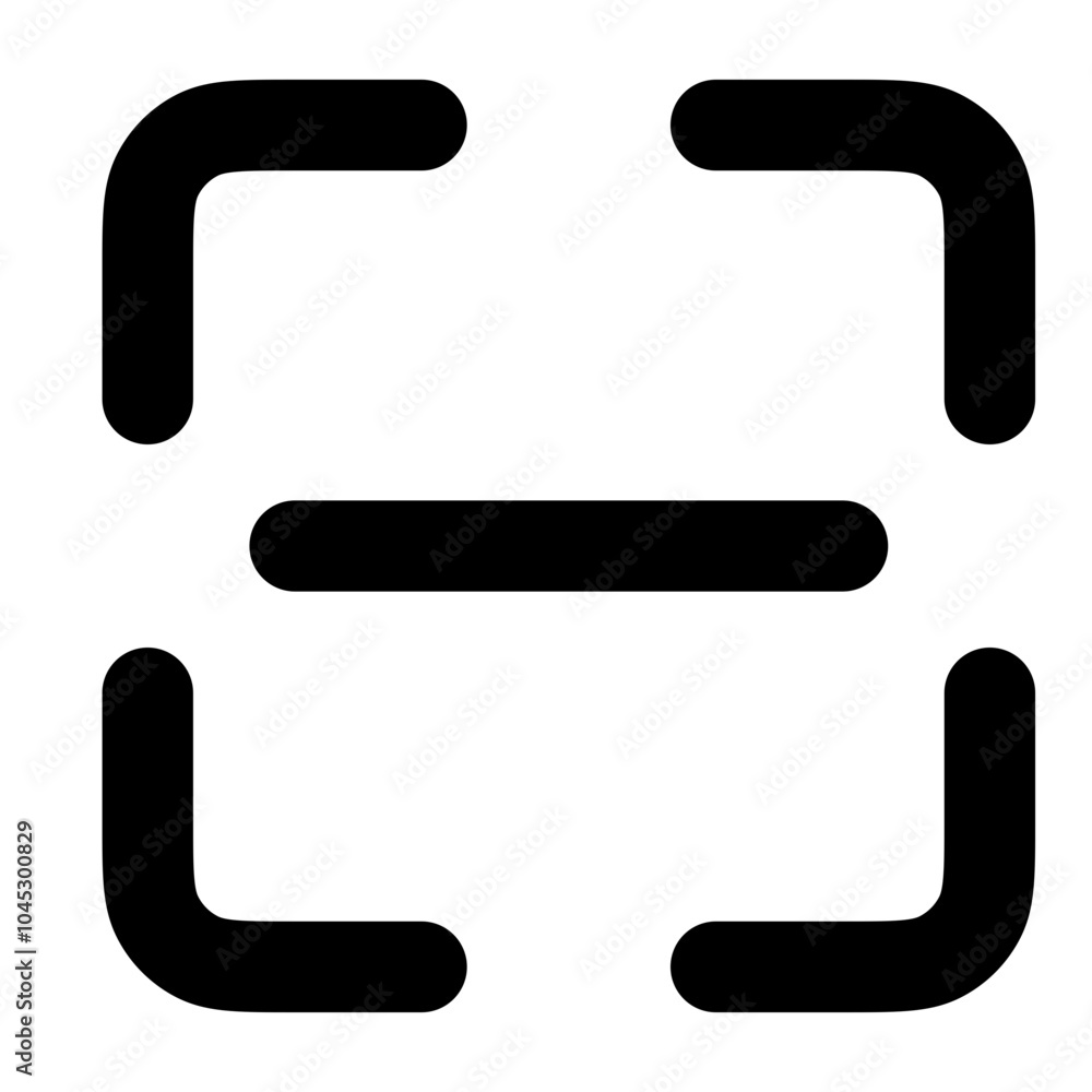 scan, scan icons, scan icon editable stroke outline icon isolated on white background flat vector illustration. Pixel perfect. 64 x 64 scan, scan icons, scan icon editable stroke outline icon isolated on white background flat vector illustration. Pixel perfect. 64 x 64