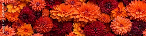 Lively Marigold Floral Pattern with Fresh Colors