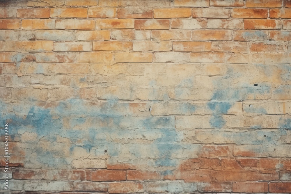 Naklejka premium Brick Wall brick wall architecture.
