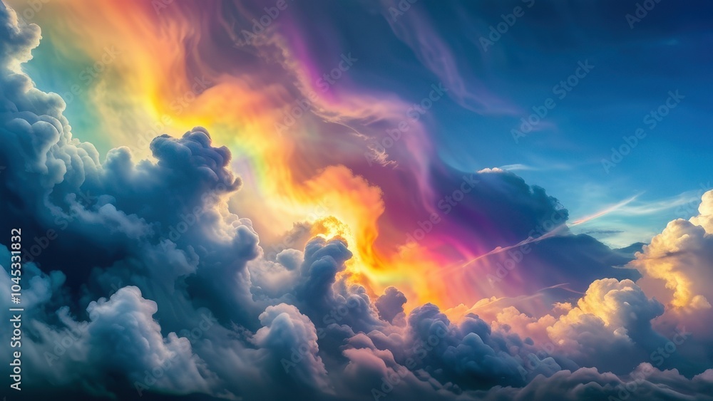A breathtaking sunset sky filled with vibrant clouds, showcasing a blend of orange, purple, and blue hues. Ideal for nature and landscape photography A breathtaking sunset sky filled with vibrant clouds, showcasing a blend of orange, purple, and blue hues. Ideal for nature and landscape photography