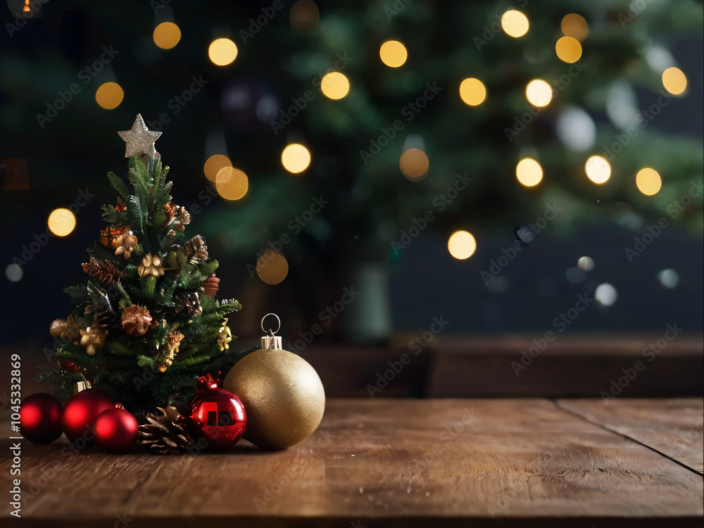 An inviting Christmas background perfect for holiday posters and cards. An inviting Christmas background perfect for holiday posters and cards.