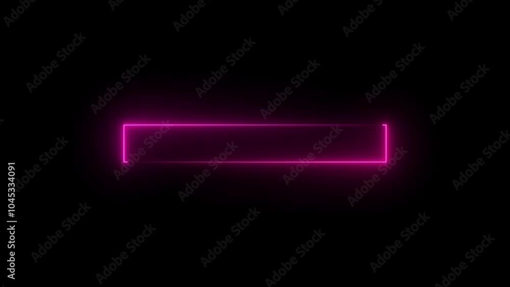 Rounded rectangle photo frame with four tone neon color and illustrated black background. Rounded rectangle photo frame with four tone neon color and illustrated black background.