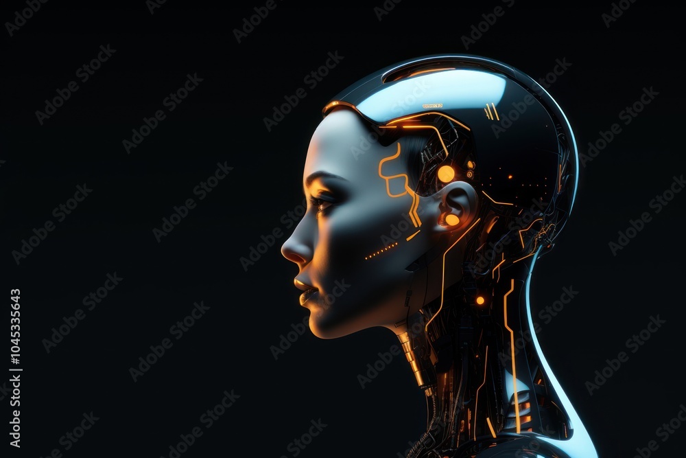 Female minimal robot technology futuristic female. Female minimal robot technology futuristic female.
