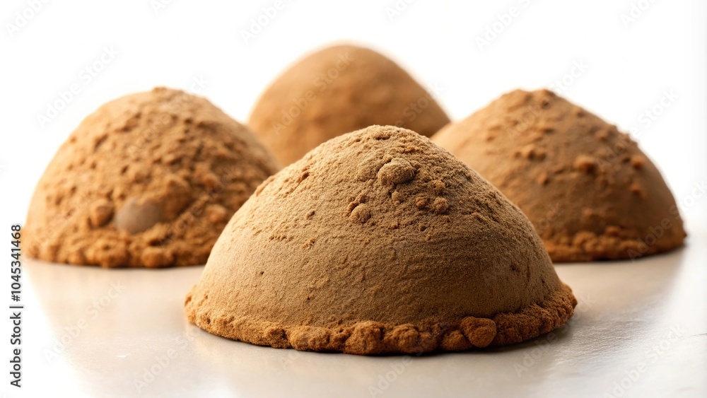 clay mounds with depth of field clay mounds with depth of field