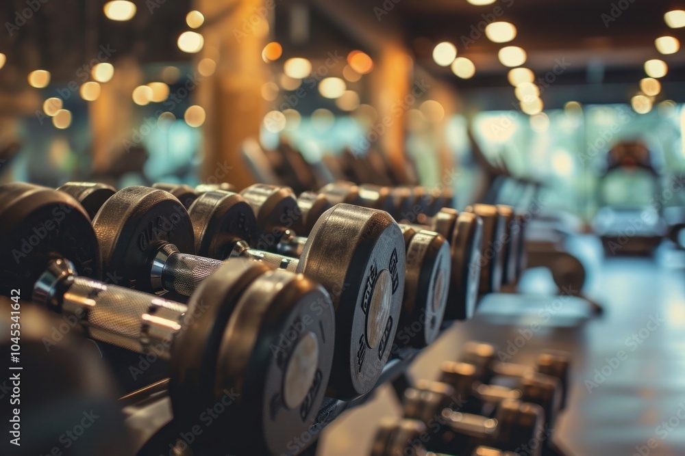 Fitness sports gym weightlifting.