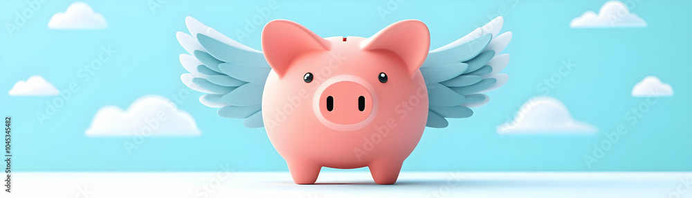 Vector Icon Piggy Bank Wings Quick Savings Minimalist Illustration Financial Growth Infographic Design Clean Lines Pastel Colors Isolated White Stock Image Investment Strategy Concept Vector Icon Piggy Bank Wings Quick Savings Minimalist Illustration Financial Growth Infographic Design Clean Lines Pastel Colors Isolated White Stock Image Investment Strategy Concept
