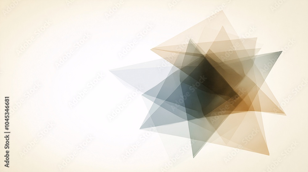 Abstract Geometric Triangles Abstract Geometric Triangles