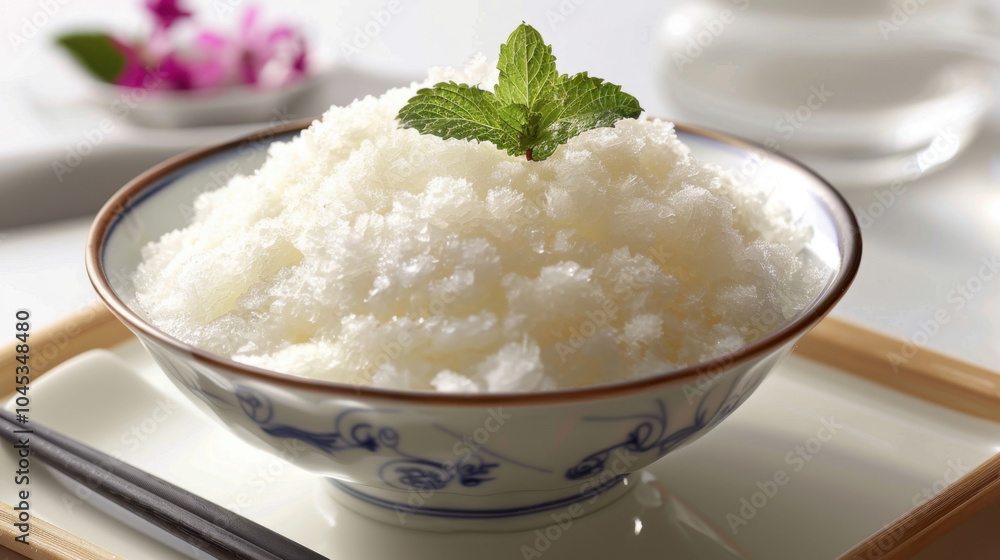 Snow Ice: Soft and fluffy, snow ice resembles freshly fallen snow, made from finely shaved ice and flavored syrup, creating a light and refreshing dessert.
Snow Ice: Soft and fluffy, snow ice resembles freshly fallen snow, made from finely shaved ice and flavored syrup, creating a light and refreshing dessert.