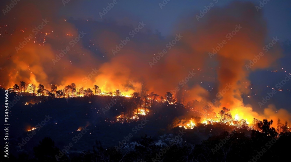 Firestorm: A rapidly spreading blaze driven by extreme heat and wind, a firestorm exhibits severe fire behavior, causing widespread destruction.
Firestorm: A rapidly spreading blaze driven by extreme heat and wind, a firestorm exhibits severe fire behavior, causing widespread destruction.