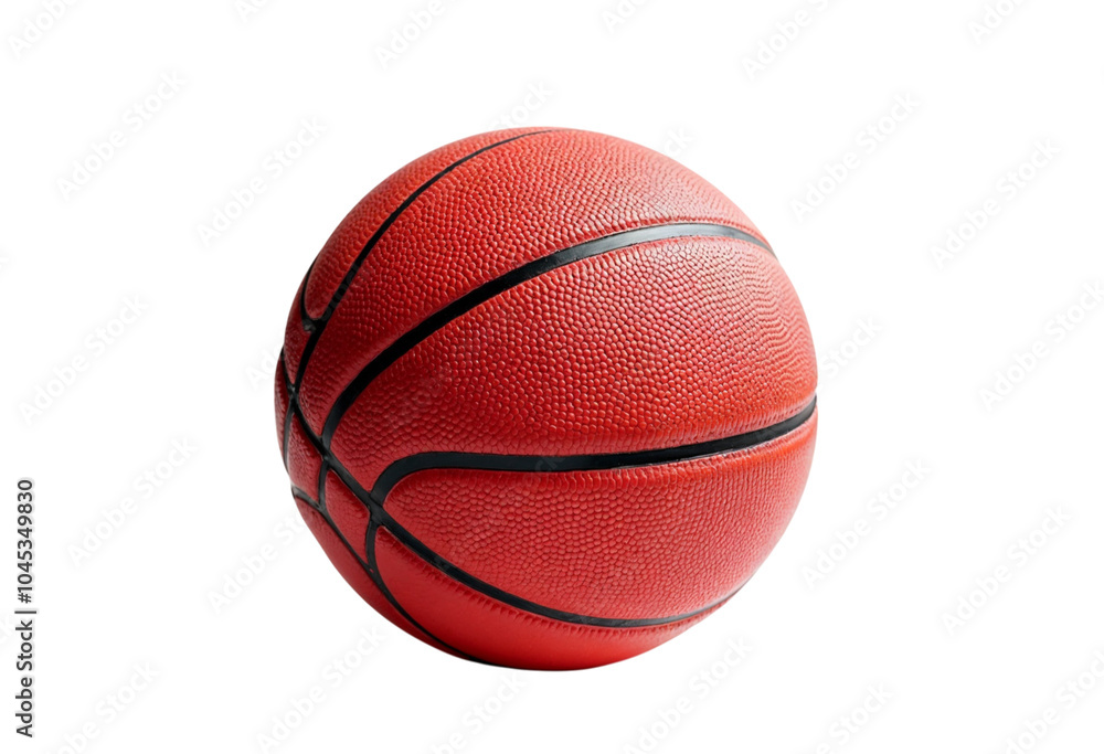 Obraz premium basketball isolated on white background