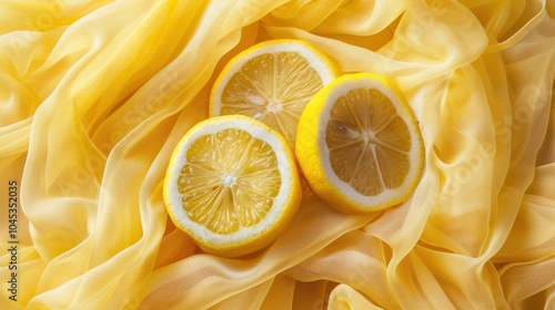 Lemon Yellow: Bright and invigorating, lemon yellow has a zesty quality and cool undertones, often found in culinary contexts to inspire images of summer dishes.
 photo