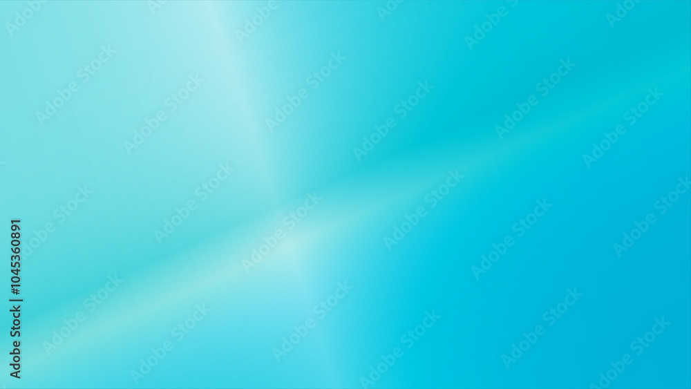 Obraz premium Beautiful watercolor paint in light blue and turquoise tone background for modern art decoration and wallpaper. Cool banner with copy space on page, cover, website and presentation
