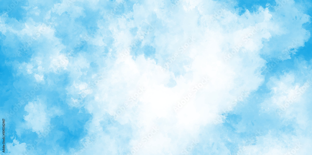 Obraz premium abstract modern creative themes, beautiful concept background, abstract blue watercolor background wallpaper turquoise texture, calming composition with subtle shades.