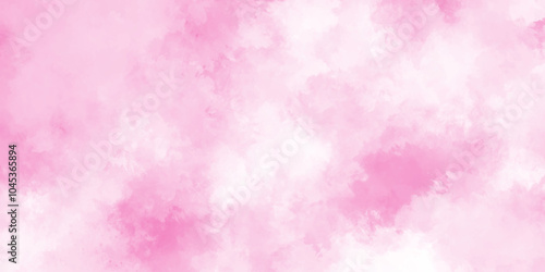 Abstract colorful pink Watercolor background, texture wall and have copy space for text abstract shape, pink or white smoke transparent effect overlay.