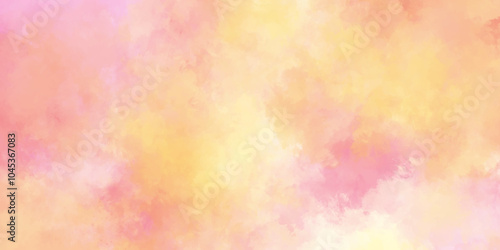 abstract watercolor background with yellow or pink color, subtle watercolor pink yellow gradient, Abstract bright and shinny lovely soft color watercolor background, 
