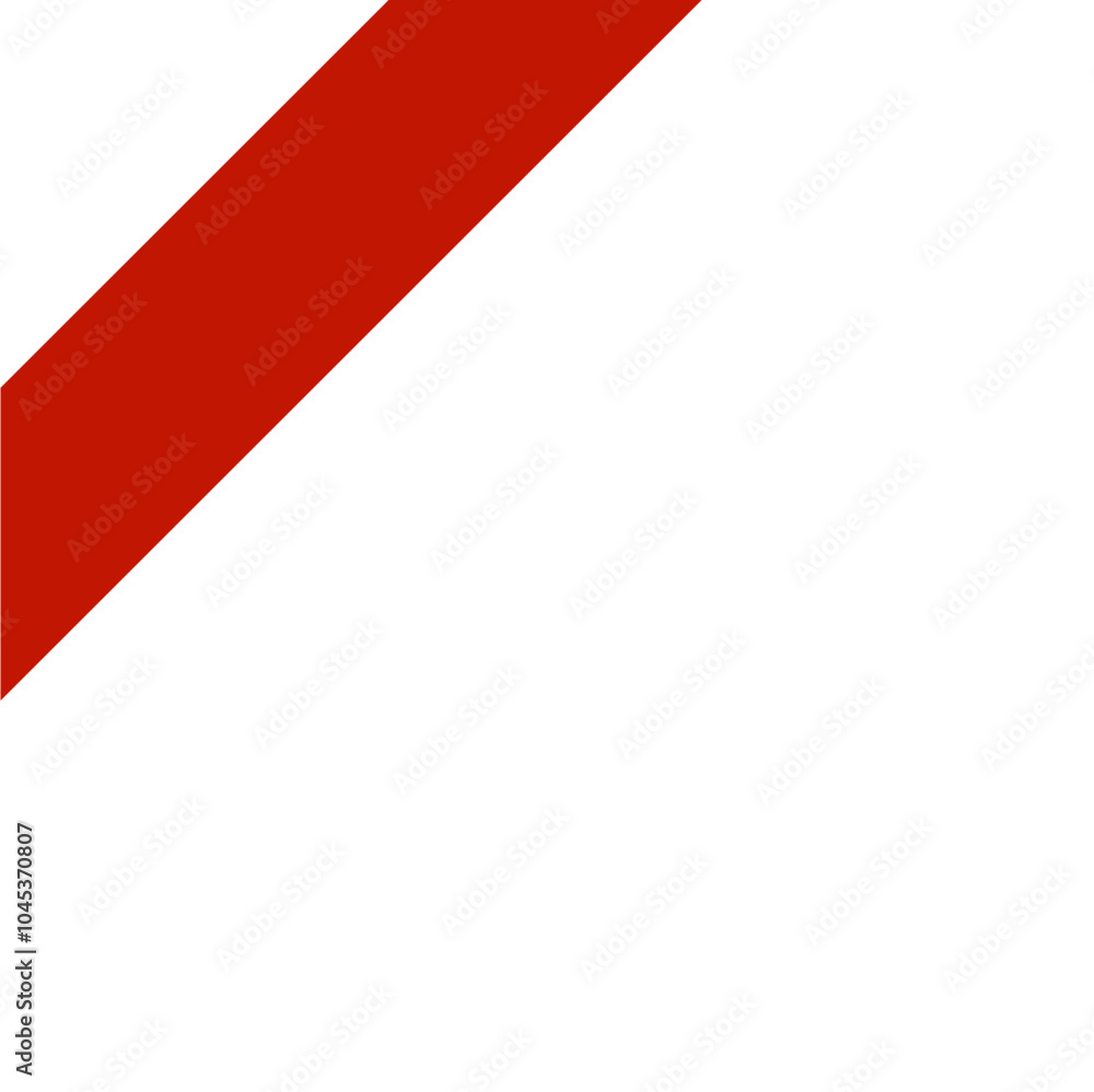 Obraz premium Corner tab banner promotion