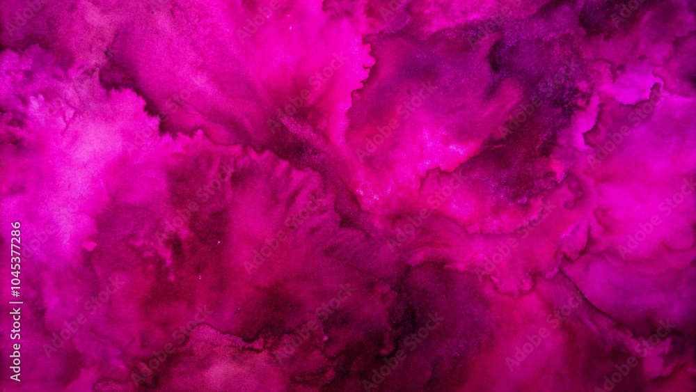 Neon dark grungy abstract paper textured aquarelle canvas for modern design. Bright light pink ink watercolor on black background. Dark magenta watercolor on black background. Neon dark grungy abstract paper textured aquarelle canvas for modern design. Bright light pink ink watercolor on black background. Dark magenta watercolor on black background.