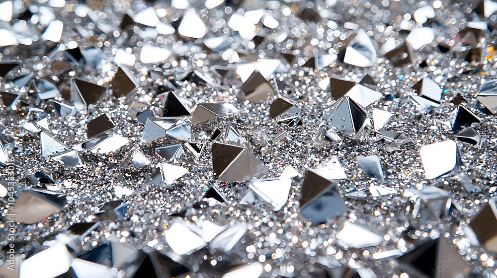 Shimmering Silver Glitter on a Cold Winter's Day Shimmering Silver Glitter on a Cold Winter's Day