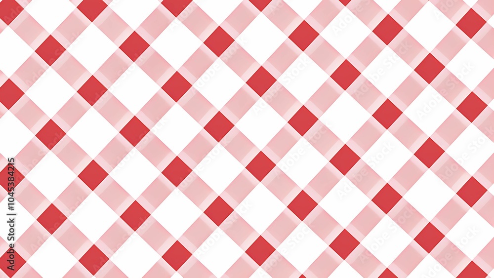 Red and Pink Gingham Pattern Red and Pink Gingham Pattern