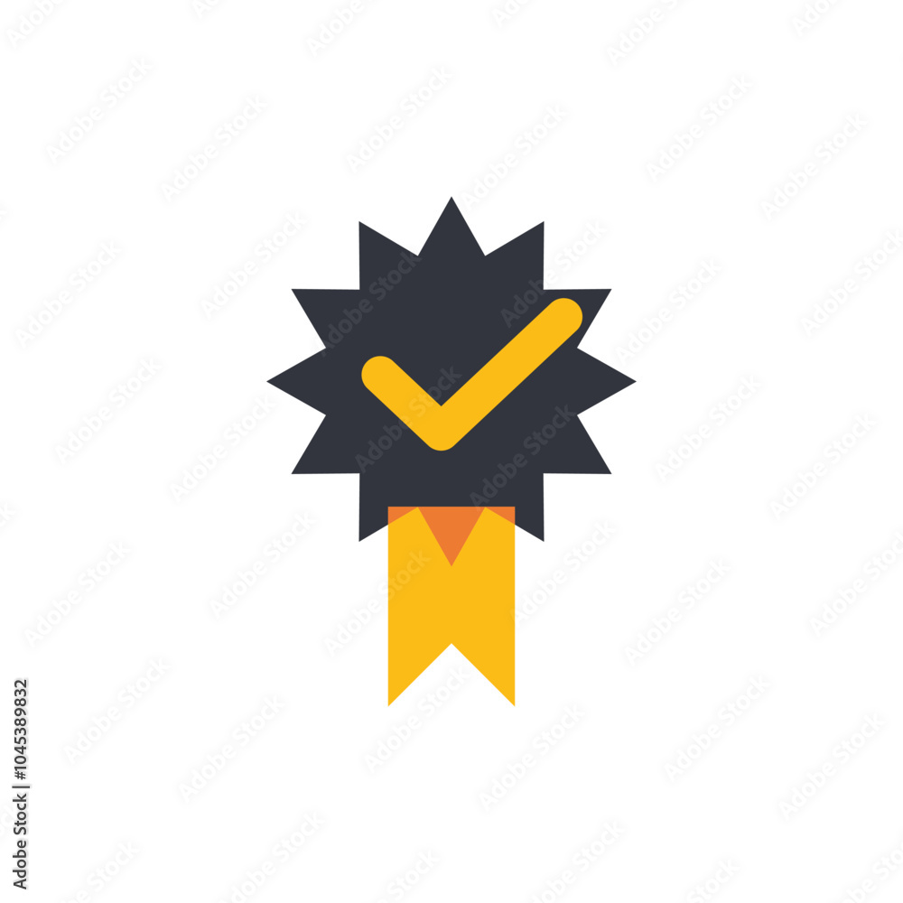 Checklist and Stamp Logo Template Icon Checklist and Stamp Logo Template Icon