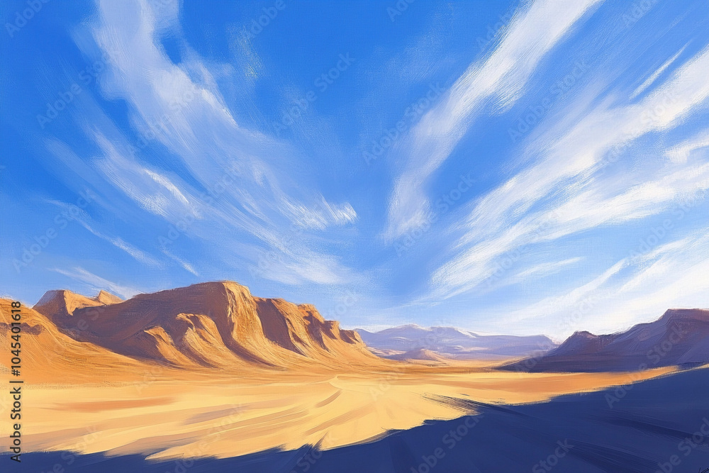 sunset in the desert sunset in the desert