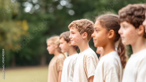 Students Engaging in Educational Games at Historical Site