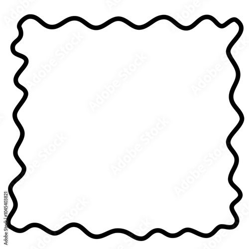 Squiggle funky Y2k outline pictures