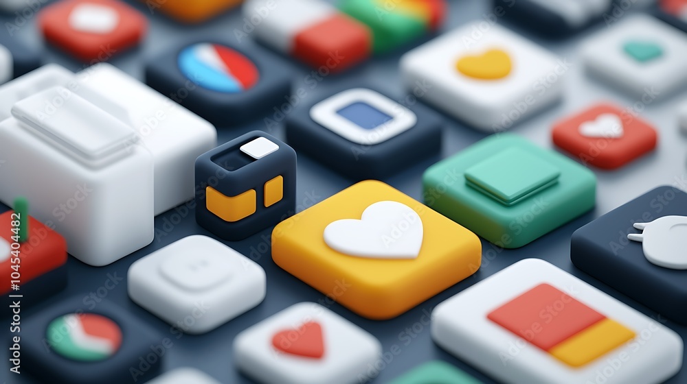 Colorful Social Media Icons Collection Colorful Social Media Icons Collection