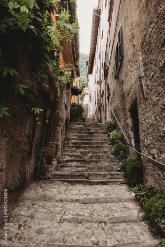 narrow street in the old town