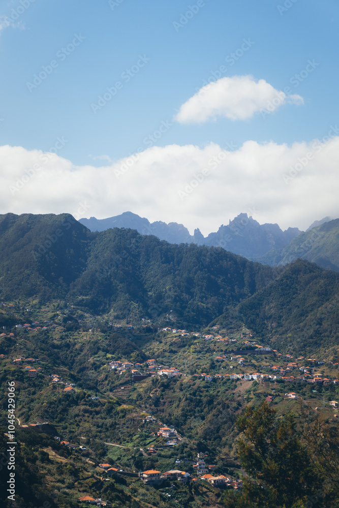 Mountain Landscape with Village Mountain Landscape with Village
