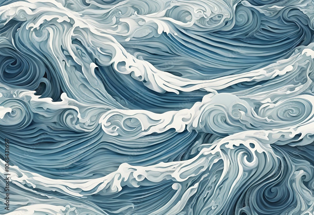 Background with waves Background with waves