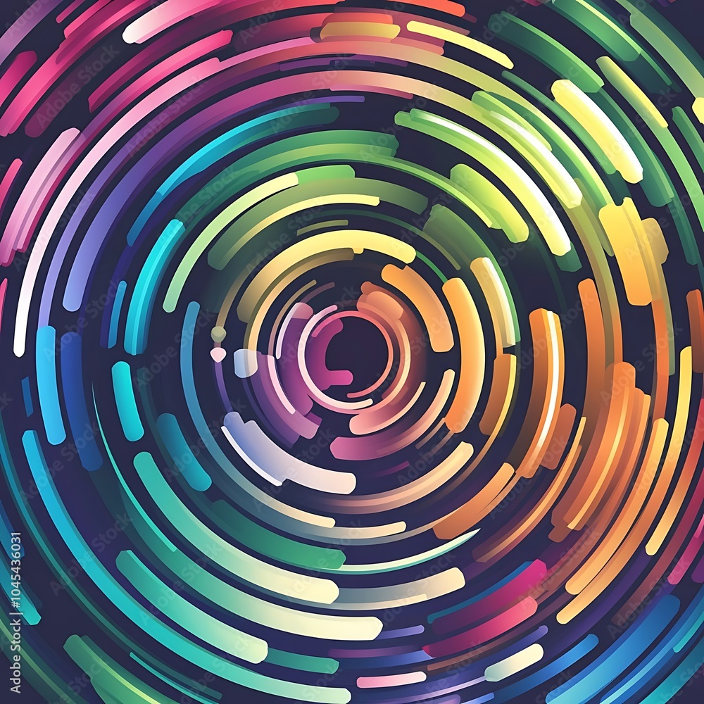 Fototapeta premium Abstract background with swirls. Easy to edit vector image.