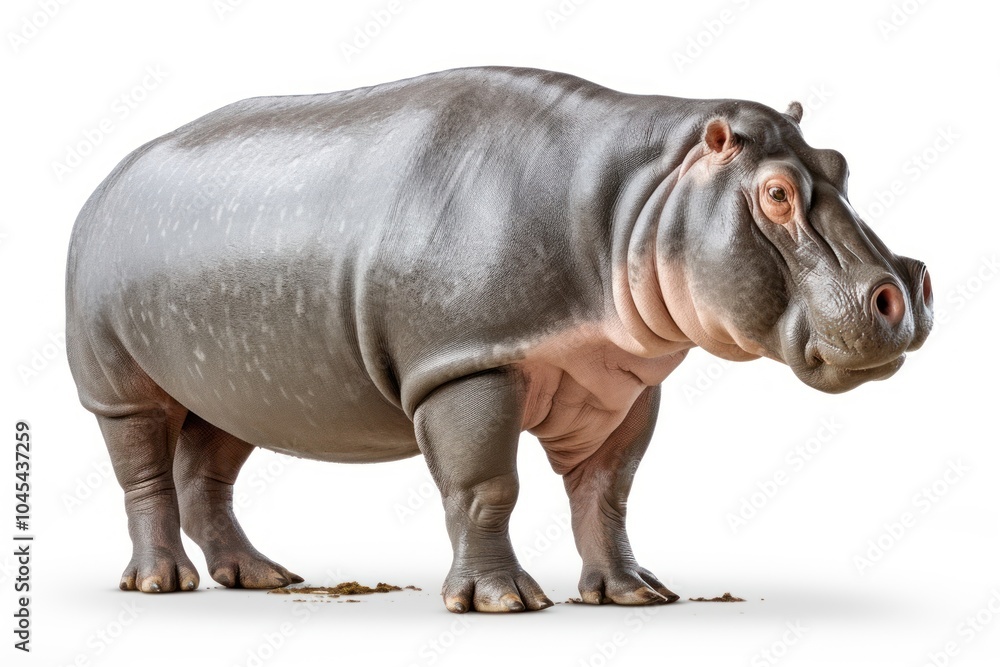 Hippo wildlife animal mammal.