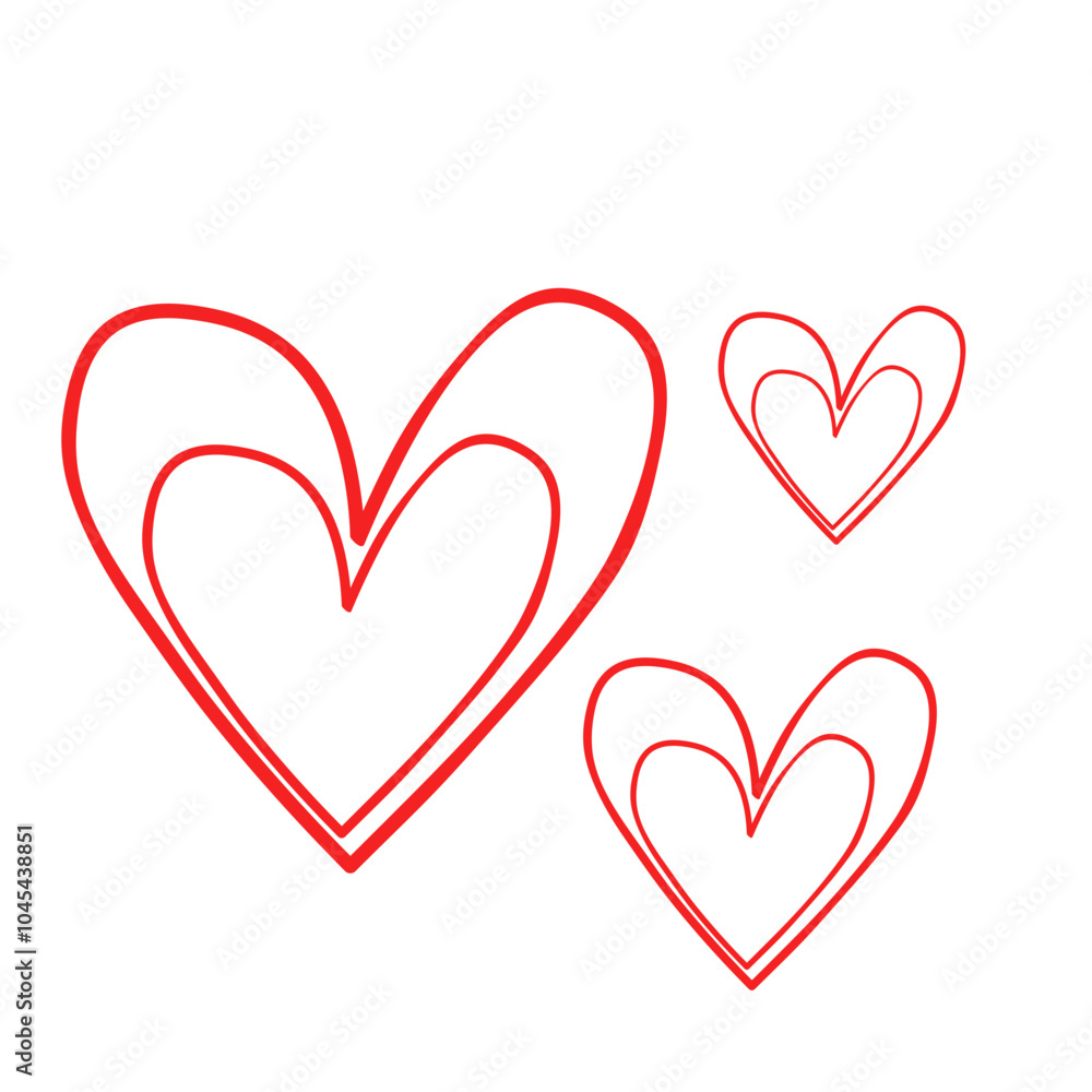 Heart Love Doodle Heart Love Doodle
