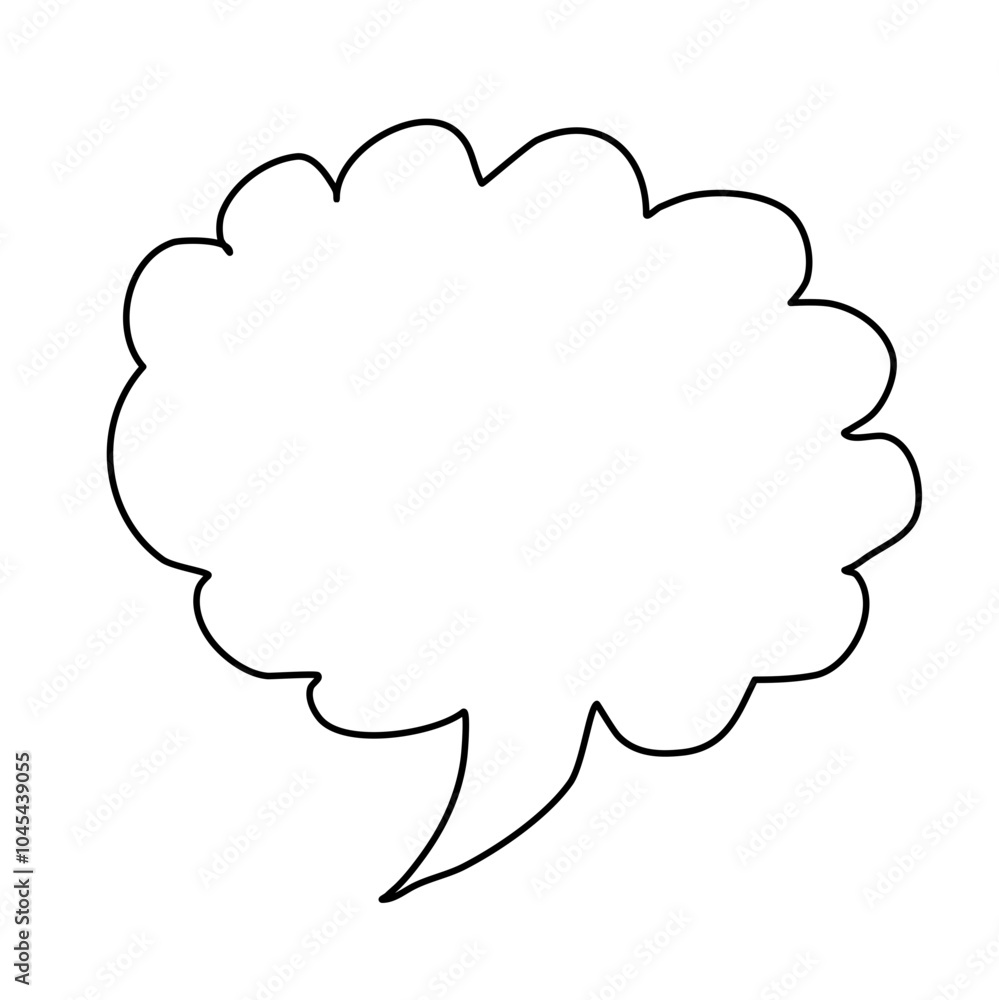 White quote Frame. Fun Talk Thinking idea Balloon White quote Frame. Fun Talk Thinking idea Balloon