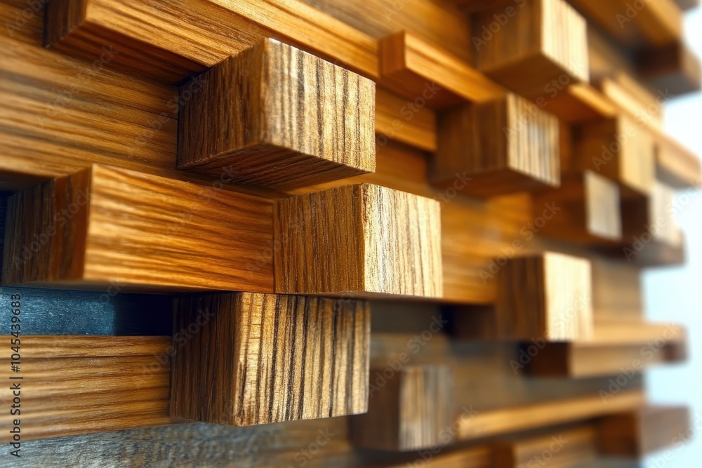 A wood lath wall background with evenly spaced slats in a deep, rich wood tone. The natural textures and warm colors bring an inviting feel to the space. A wood lath wall background with evenly spaced slats in a deep, rich wood tone. The natural textures and warm colors bring an inviting feel to the space.