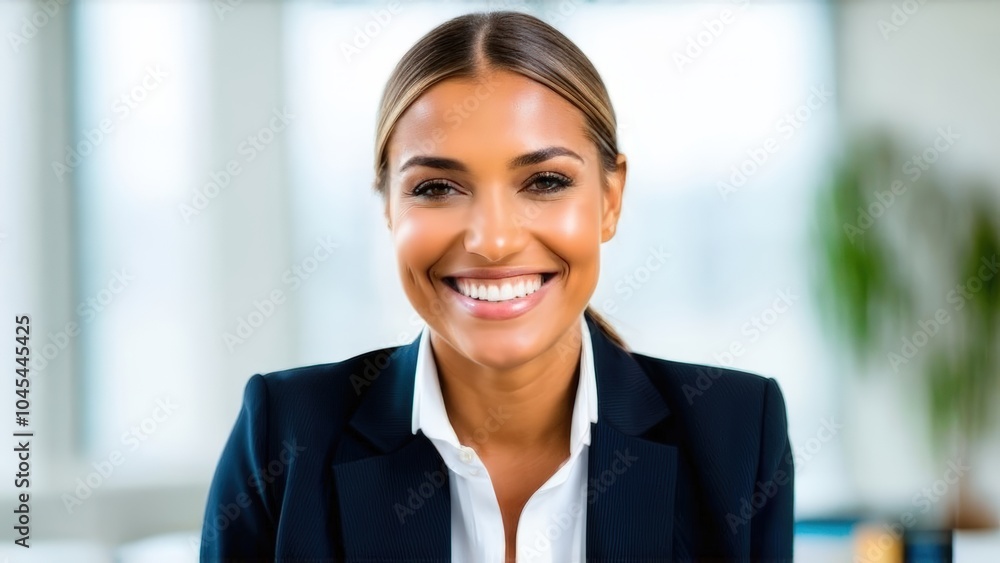 Young business lady happy at work Young business lady happy at work