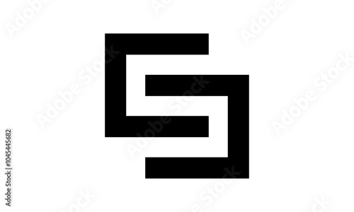 Abstract Letter S