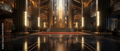 Art Deco Architecture, 1920s - 1940s Style Buildings.